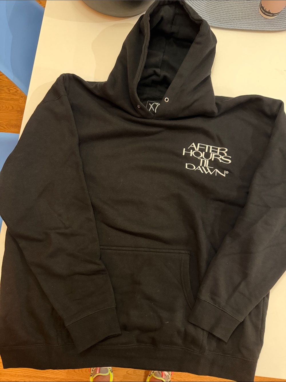 The weeknd after hours till dawn tour Men's Black Hoodie Sweatshirt